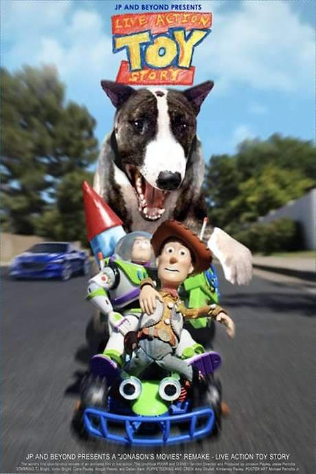   The Original Full-Length Remake  A shot-for-shot remake of Toy Story (1995), using real toys and actors instead of animation.  
